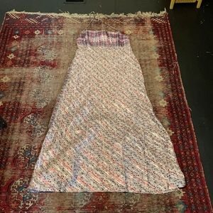 Free people silk sari inspired dress NWT